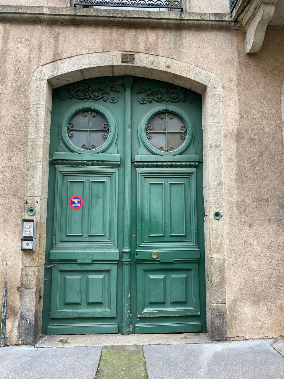 Exterior detail