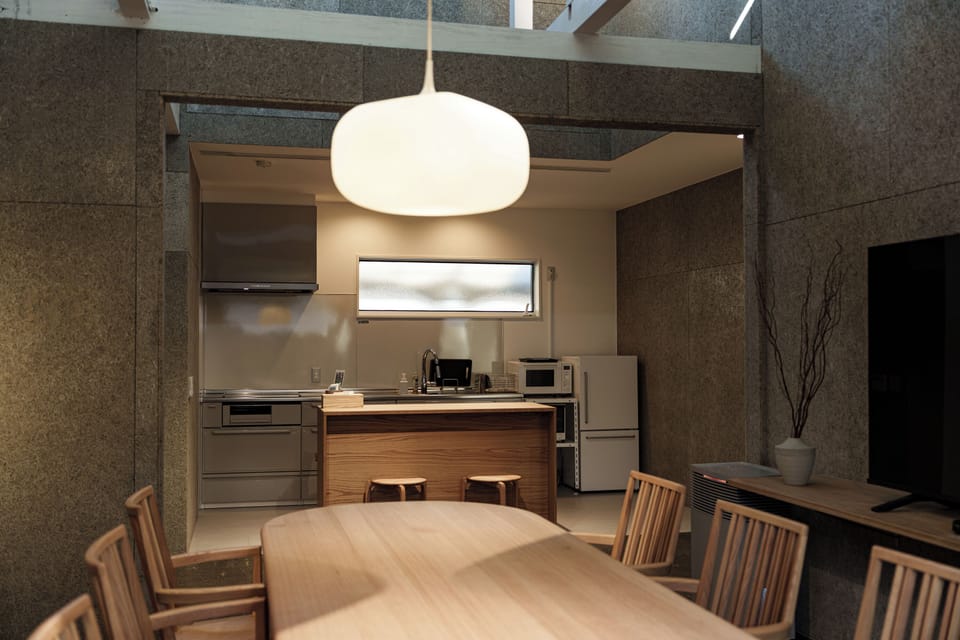 Superior Villa | Private kitchen | Full-size fridge, microwave, stovetop, electric kettle
