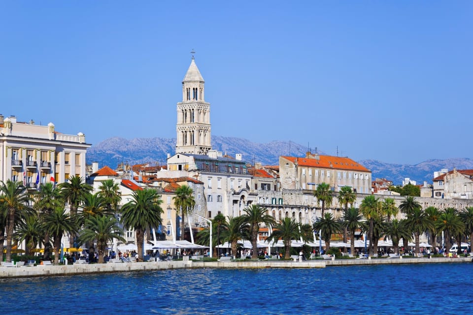 Split seaside promenade