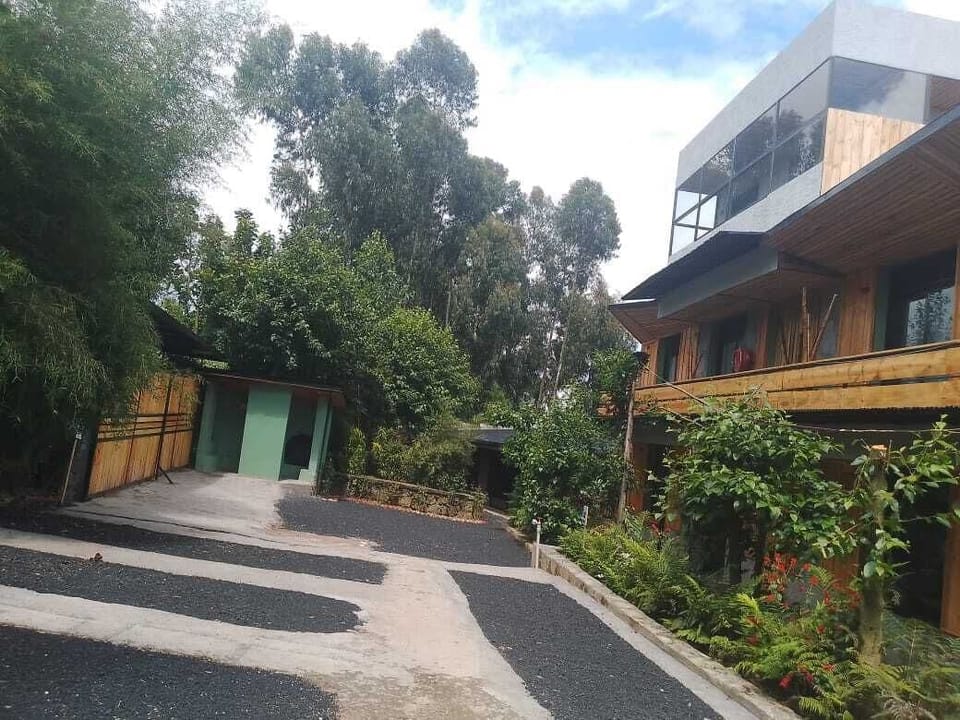 Classic Double Room, Balcony, Mountain View | Property grounds