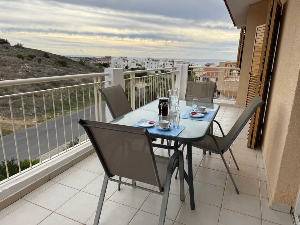 Large patio