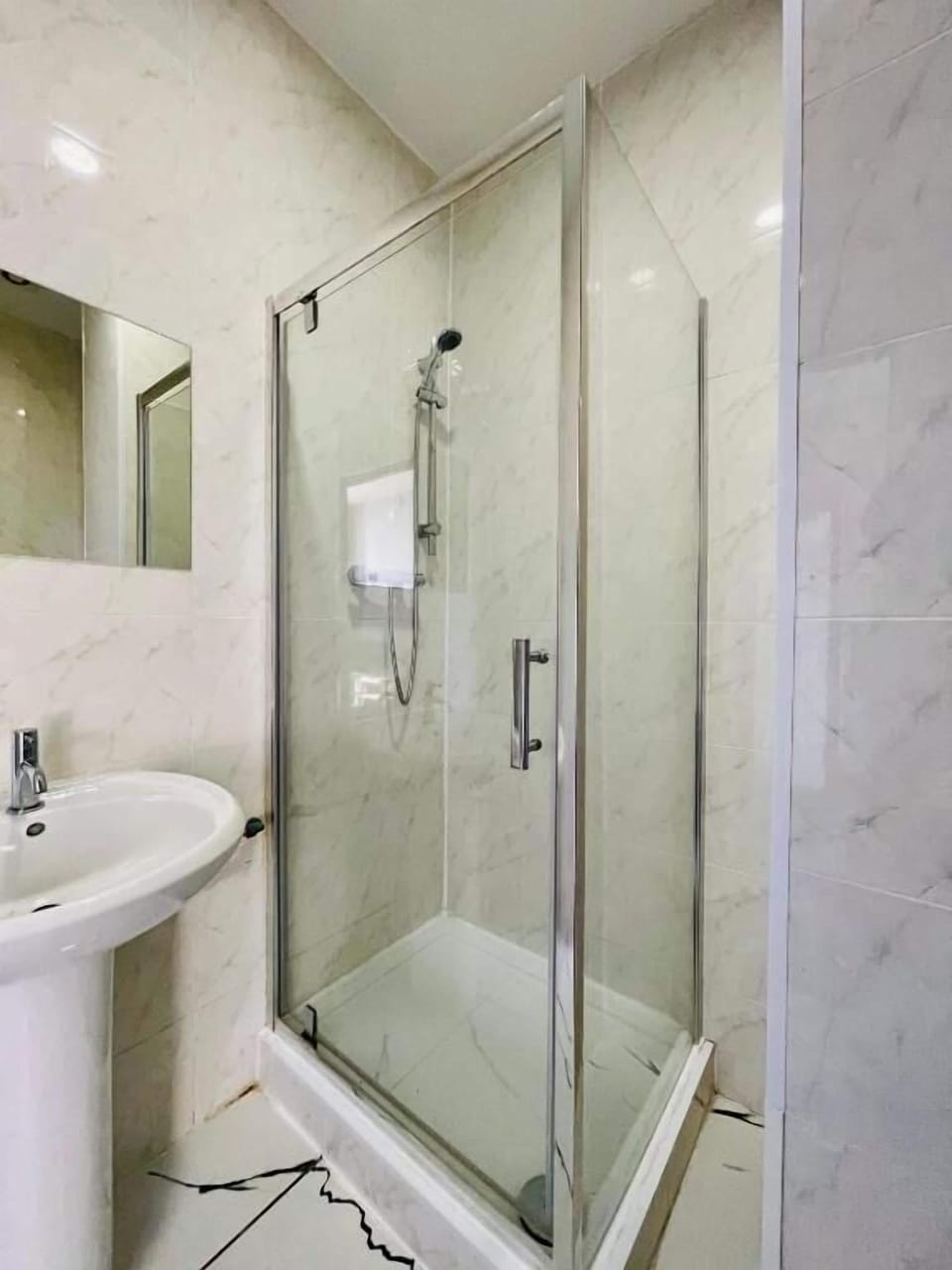 Standard Double Room, Sea View | Bathroom | Shower