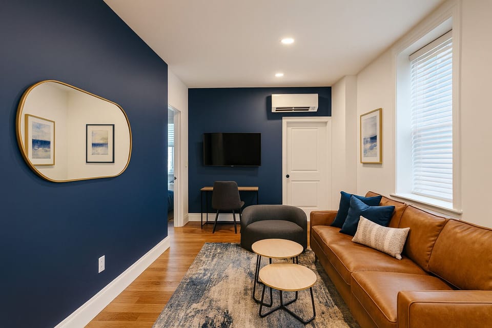 Stylish lounge area perfect for relaxing or entertaining.