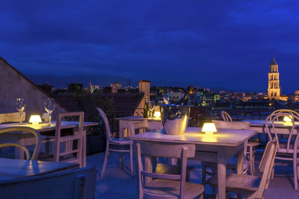 Rooftop terrace with spectacular view
