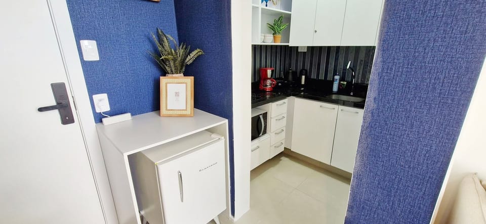 Basic Apartment | Private kitchen | Mini-fridge, microwave, stovetop, blender