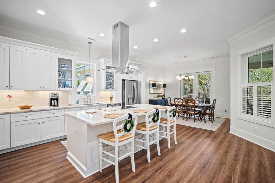 Kitchen with Bar Seating