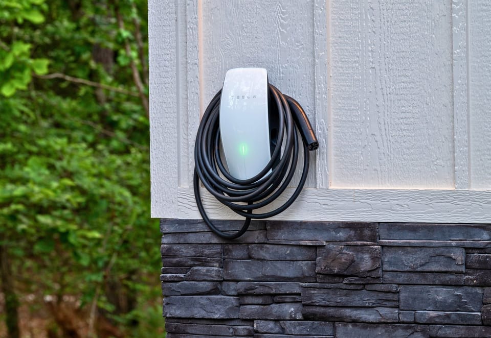 Conveniently located near the entrance, the EV charger makes it easy to keep your vehicle ready for the next adventure.