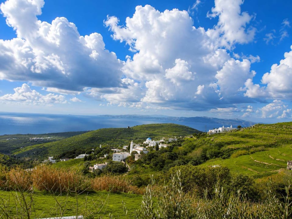 Lush Green Valley and Mountain Landscape Views
