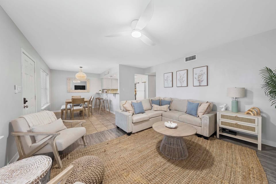 Comfortable living room seating
