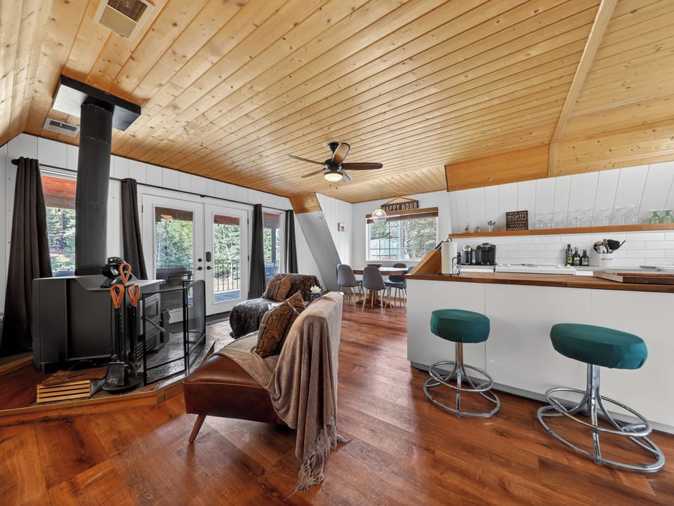 View of the open concept living area