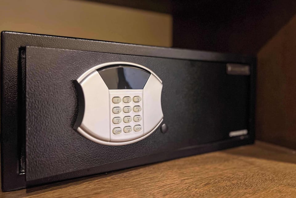 In-room safe for your valuables.