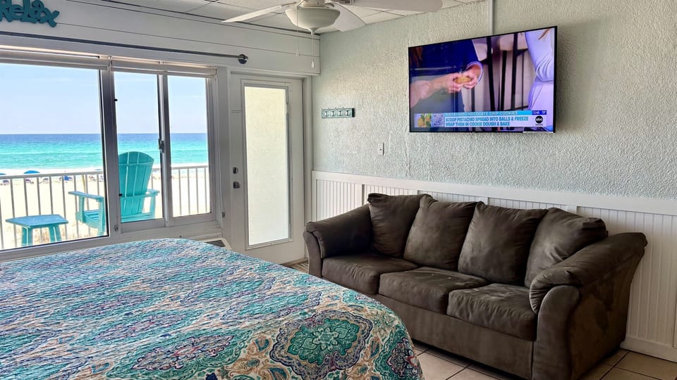 Large screen tv if you are ever in your condo.