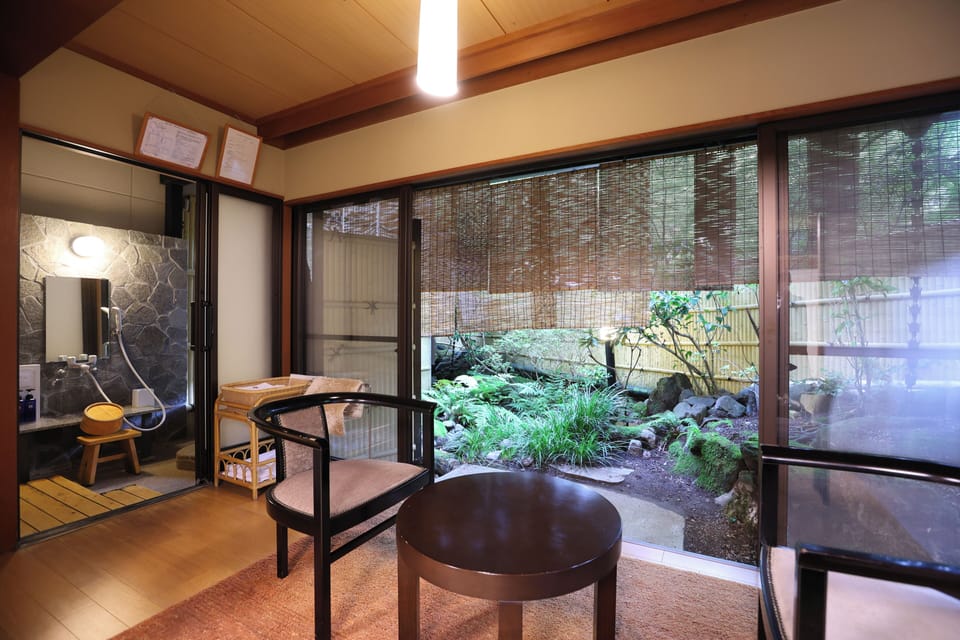 Japanese-Western-Style Room,With hot spring Open-Air Bath (70SQM), High Grade,Non-Smoking | Minibar, in-room safe, blackout drapes, iron/ironing board