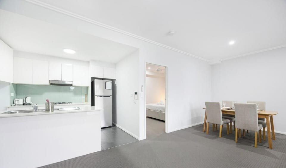 Kitchen and dining space