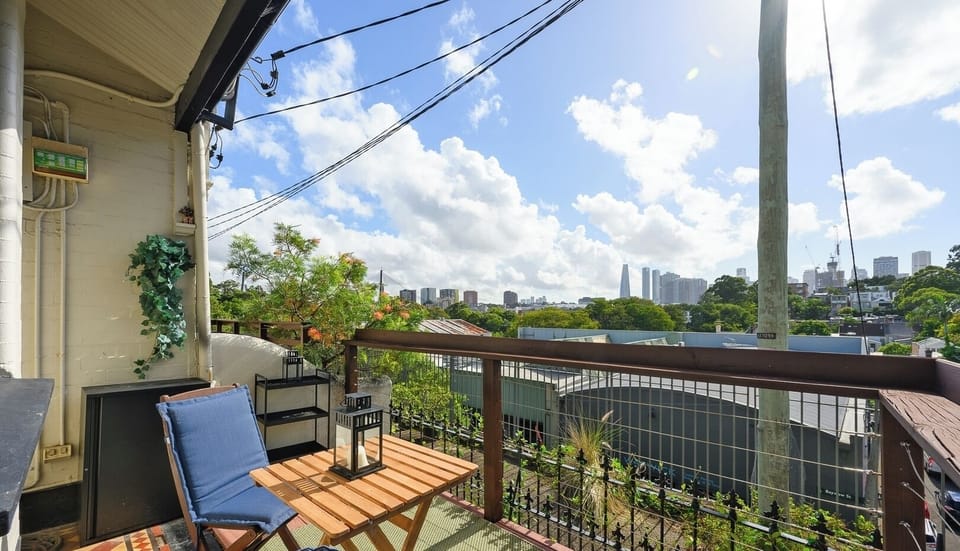 Private balcony