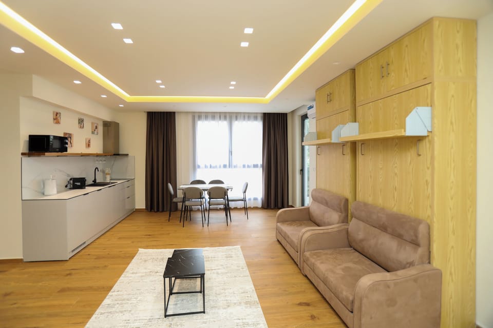 Living and dining room