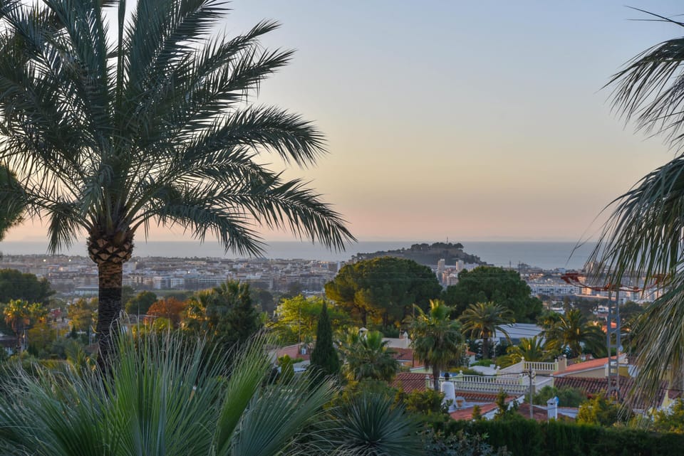 View from the terrace over the surroundings