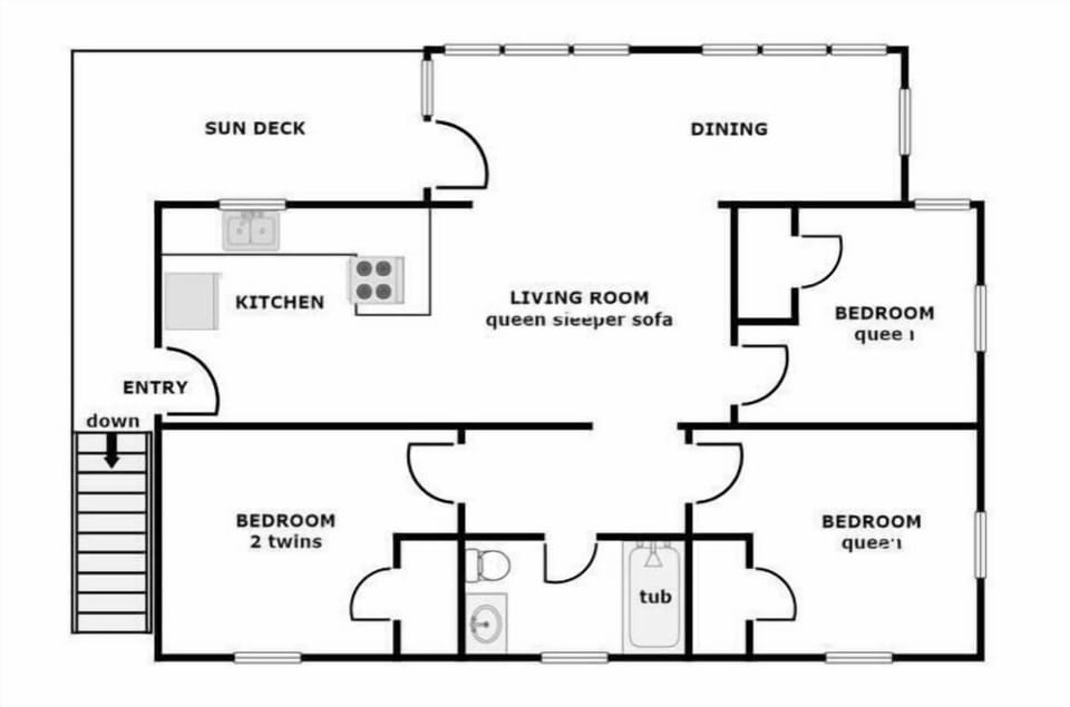 Sea Breeze Floor Plan