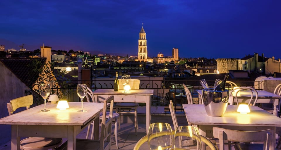 Rooftop terrace with spectacular view