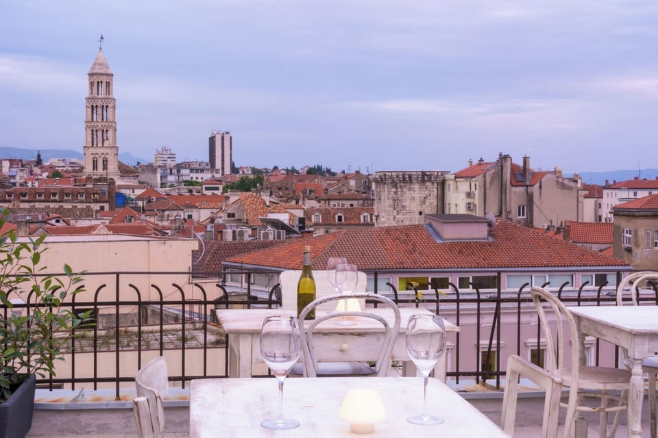 Rooftop terrace with spectacular view