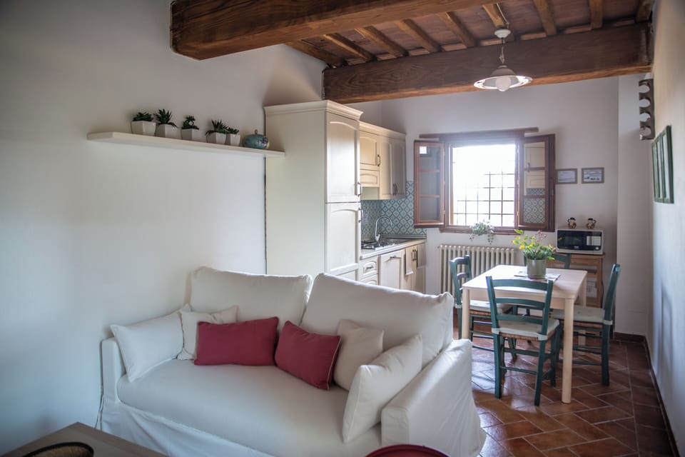 Apartment, Patio, Garden View | Living area