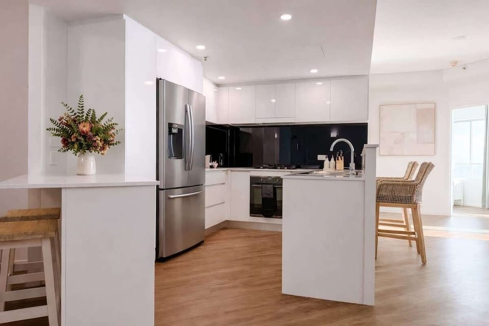 Beautiful and spacious modern kitchen