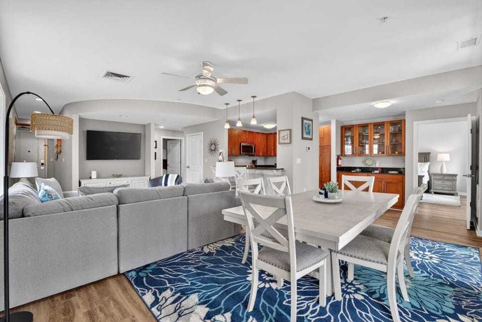 Spacious, bright, and designed for connection, perfect for family dinners, movie nights, and effortless coastal living.