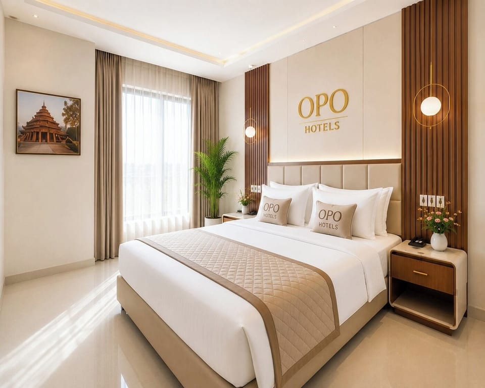 Deluxe Double Room, City View | Free WiFi, bed sheets