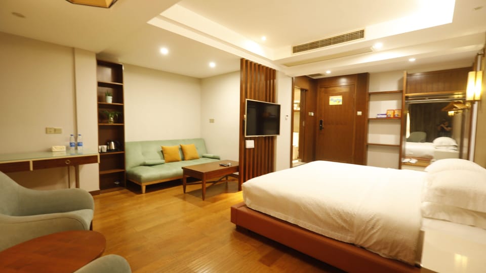 Superior Double Room | Laptop workspace, blackout drapes, iron/ironing board (on request)