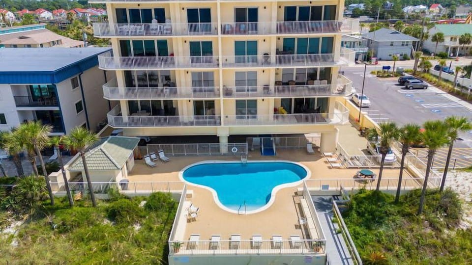 Exclusive Gulf Front Sanctuary - Only 2 Condos per Floor, 28 Units Total, Large Wrap-A-Round Balcony, Heated Pool