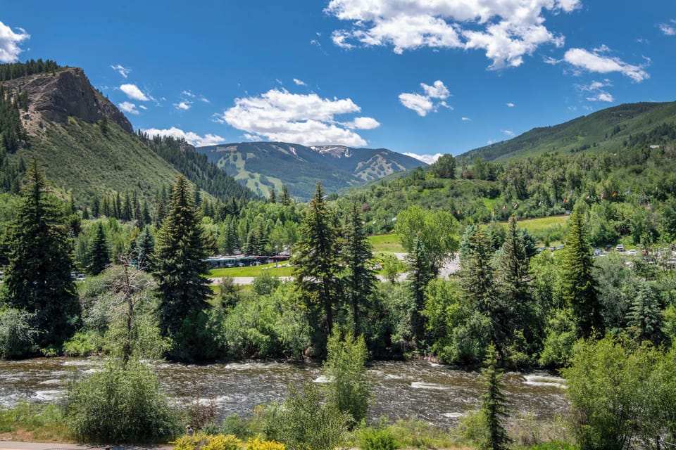 Views from the Westin Riverfront Resort.