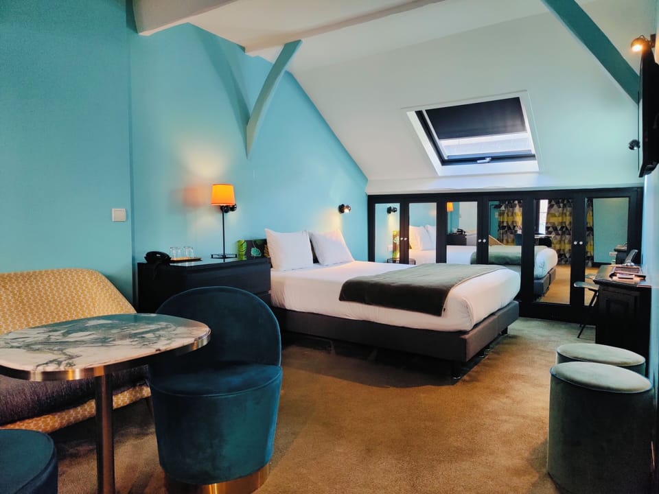 Duplex Suite, Terrace | Desk, soundproofing, free WiFi, bed sheets