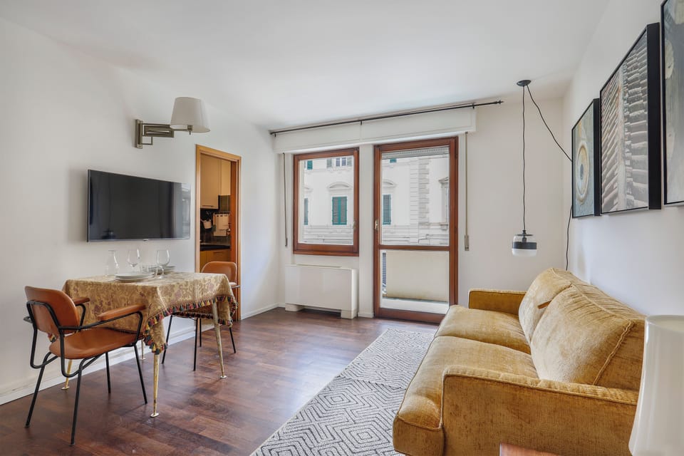 Apartment, Balcony | Living area | TV