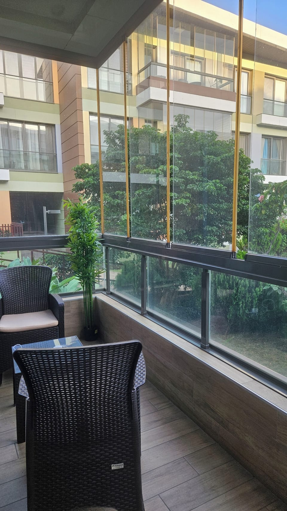 Comfort Apartment, Balcony, Pool View | Property grounds
