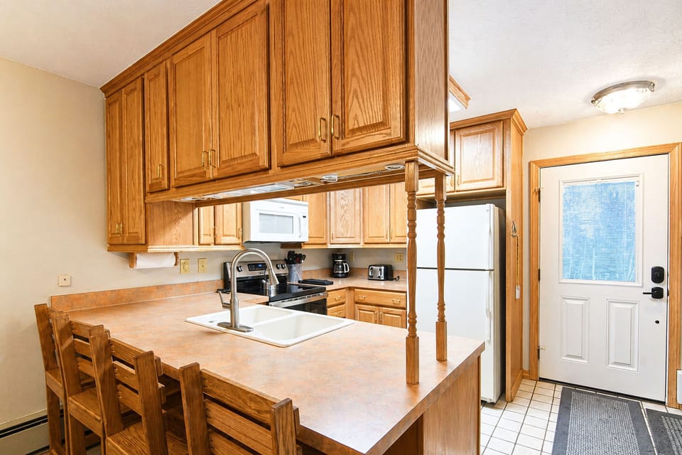 View of the Kitchen from the Dining Area