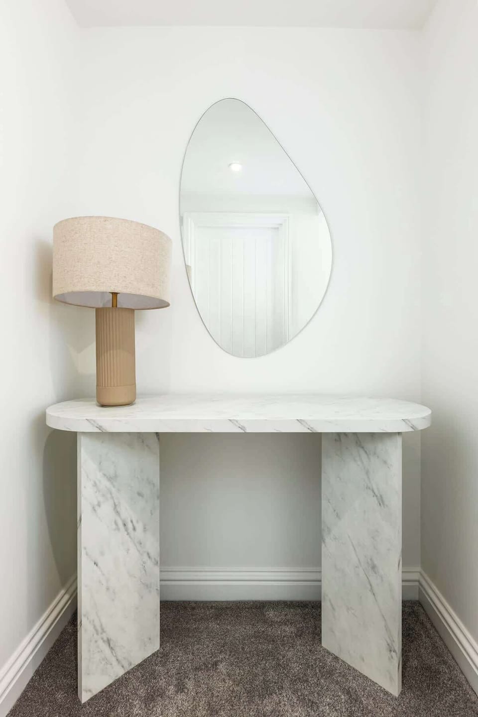 Soft lighting and clean design