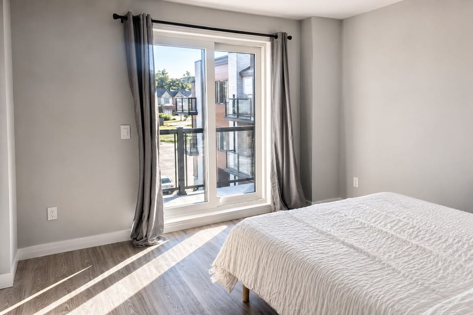Bedroom 1 with Private Balcony