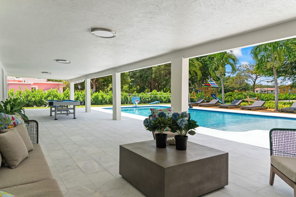 Stunning pool view perfect for relaxing and unwinding