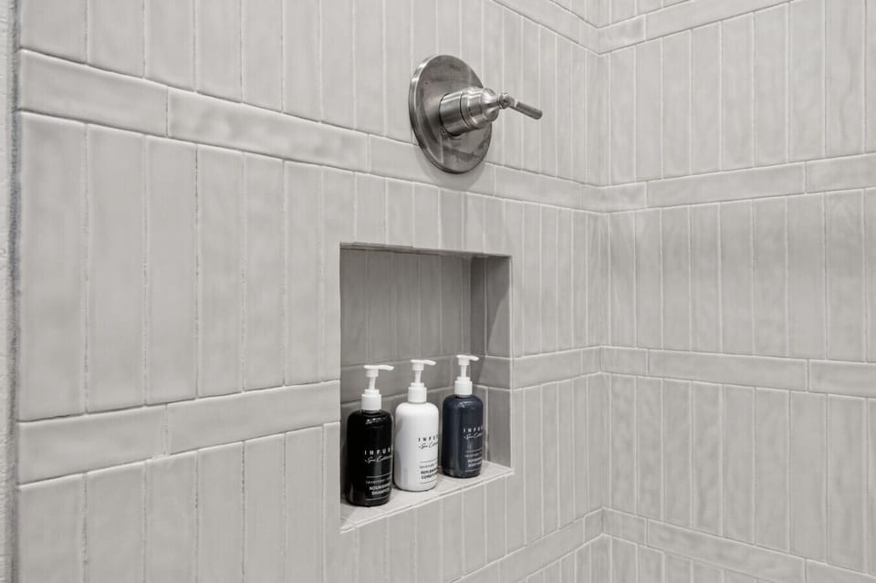 We’ve provided shampoo, conditioner, and body wash so you can pack a little lighter.
