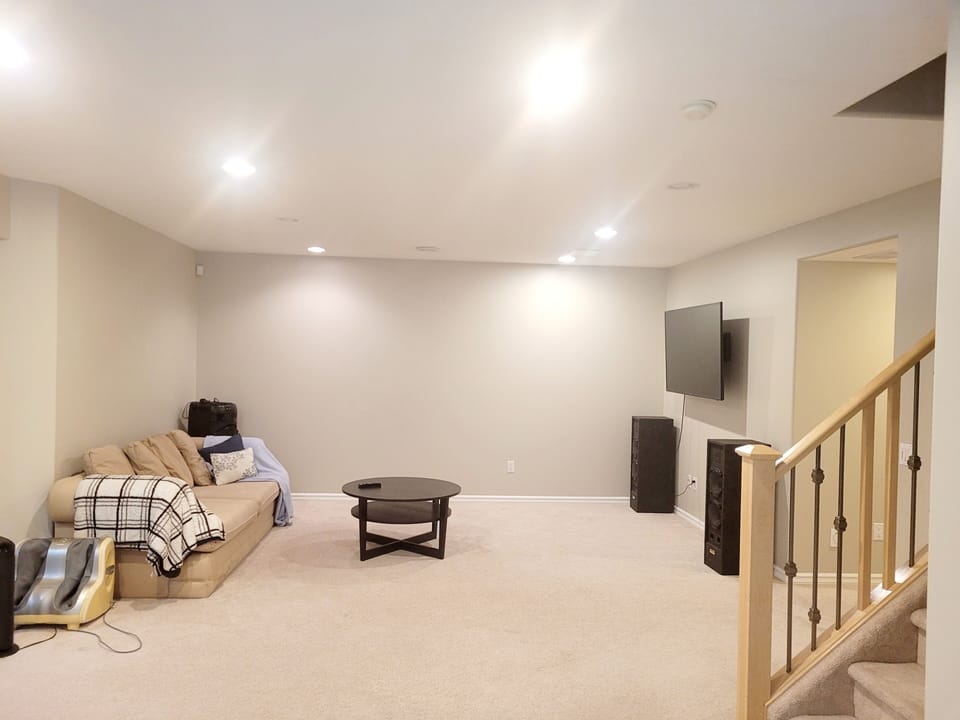 Living room with lots of space