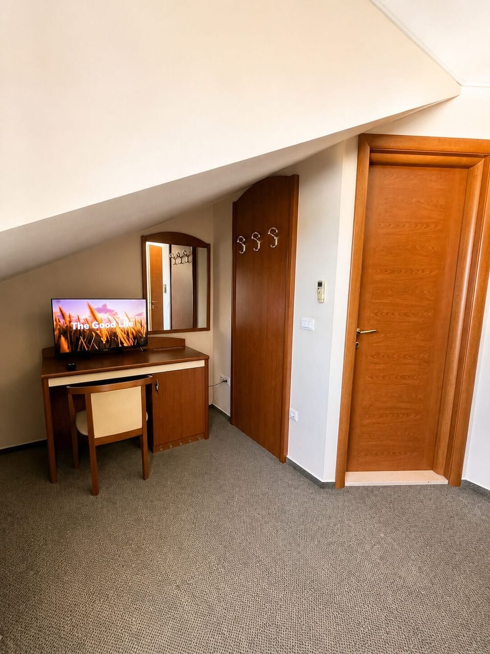 Basic Double or Twin Room, Balcony, Partial Sea View | Premium bedding, memory foam beds, desk, laptop workspace