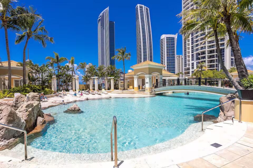 Resort-style pool living in the heart of Surfers Paradise