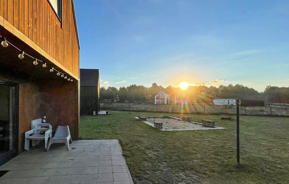 outside