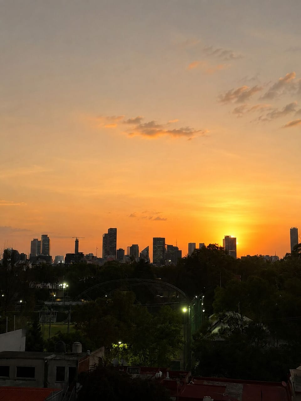 Amazing sunset views 
