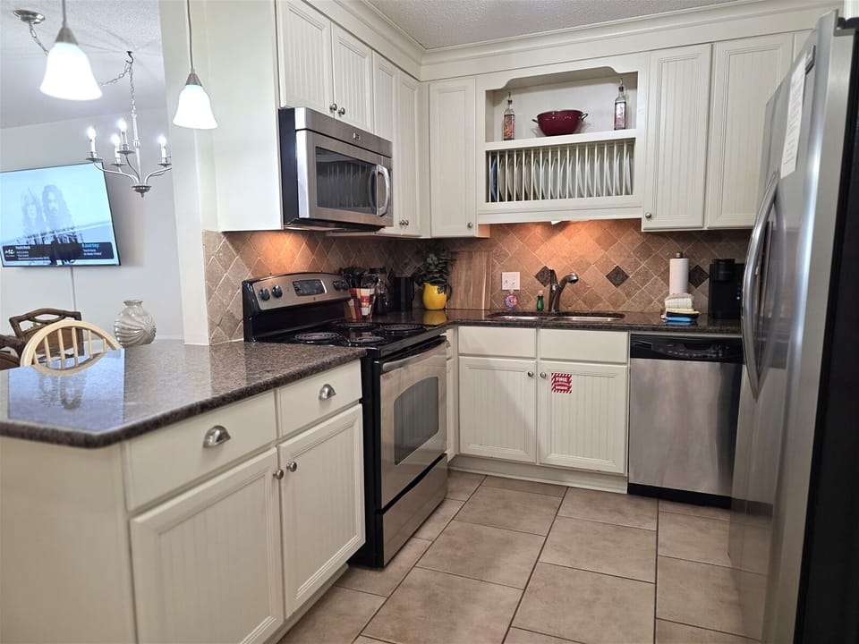 Kitchen with Stainless Appliances