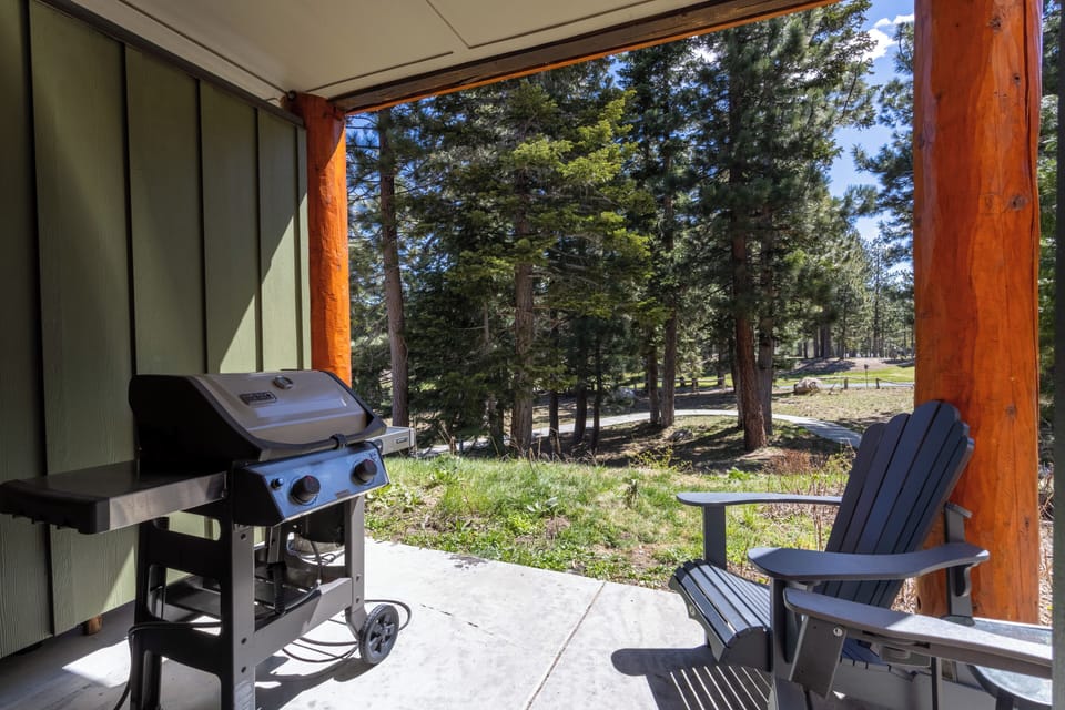 Private patio w/ BBQ & seating area w/ views.