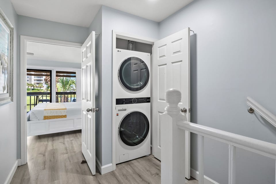 Washer and dryer