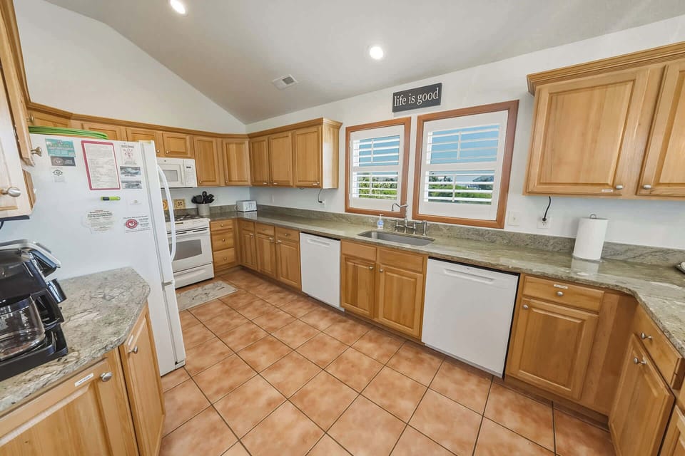 Top Level: Well Appointed Kitchen with Two Dishwashers