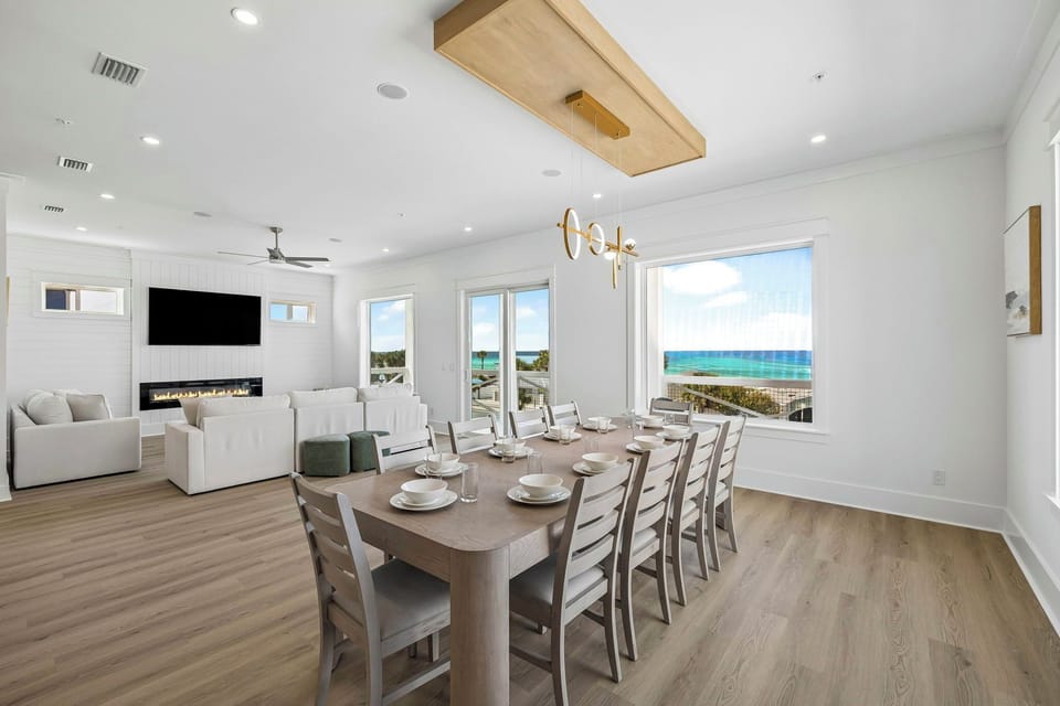 Gather Around the Dining Table for Delicious Meals - Seating for 10