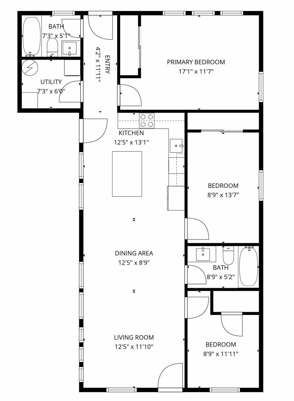 The Brass Oak Floorplan